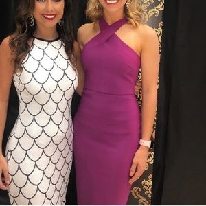 Likely purple cocktail dress